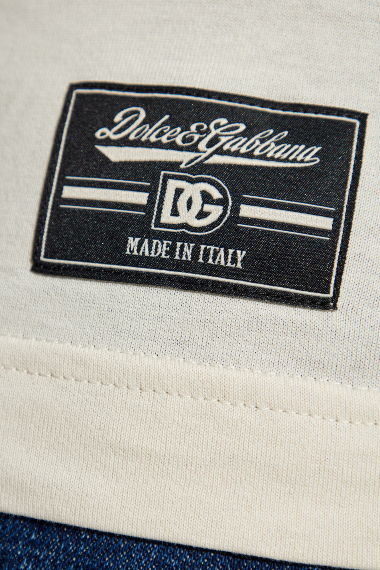 White T-shirt with logo Dolce & Gabbana - Vitkac Canada